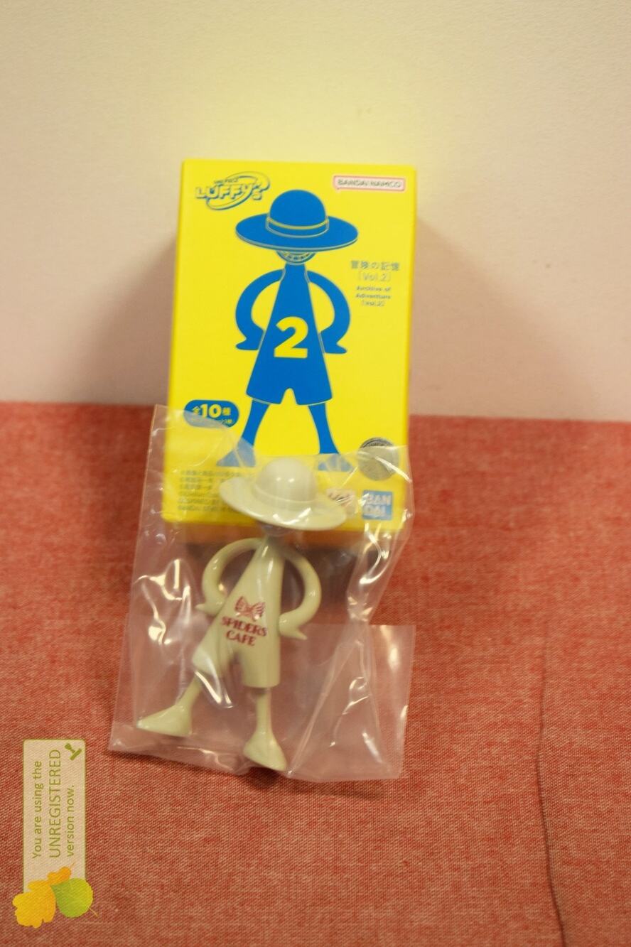 Tamashii Nations One Piece Luffy's Archive of Adventure Vol 2 Spiders Cafe